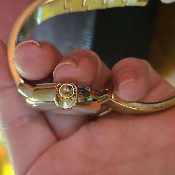 NWT - Coach Women's Arden Goldtone Bracelet Watch - Picture 9 of 14